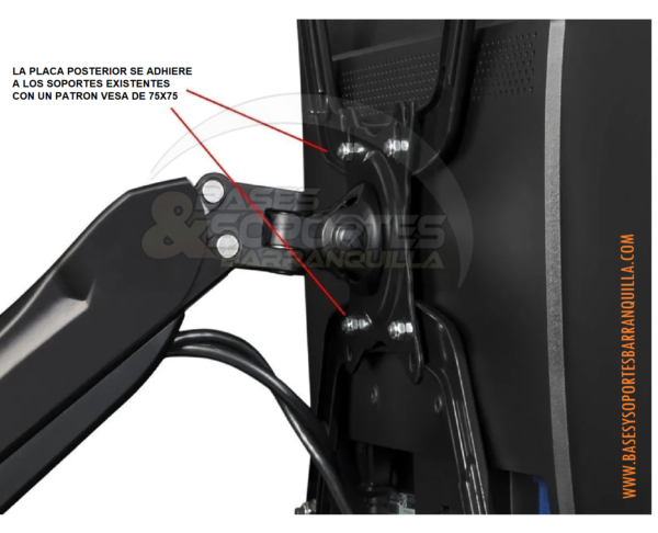 Adaptadores Vesa para monitores - Imagen 2