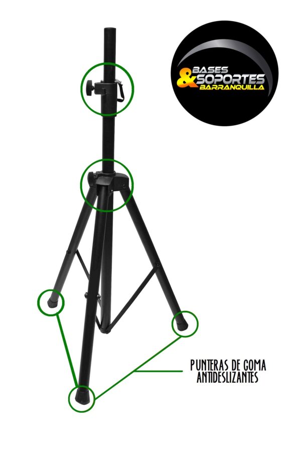 Bases para cabinas de audio