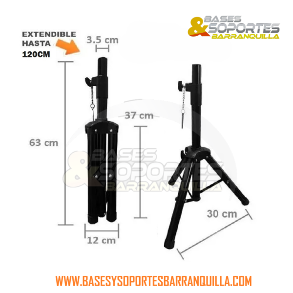 Base trípode para cabina - Imagen 4