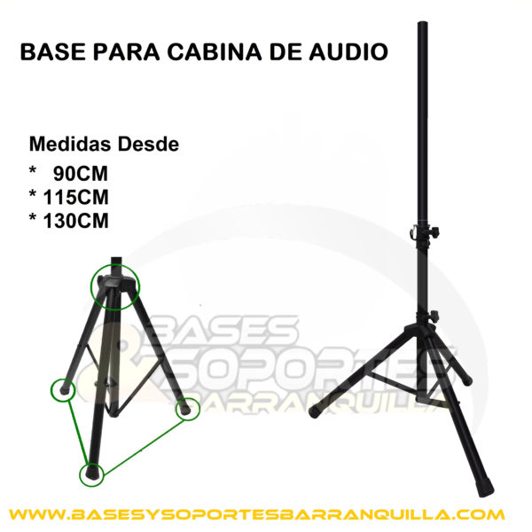 Base trípode para cabina - Imagen 5