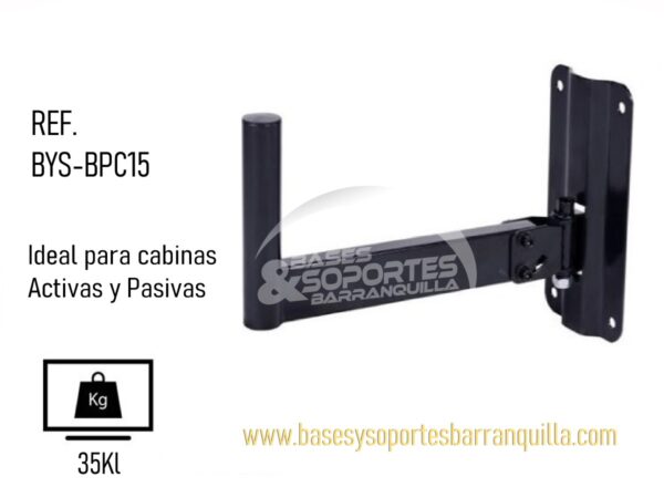 Base de pared para cabina - Imagen 2
