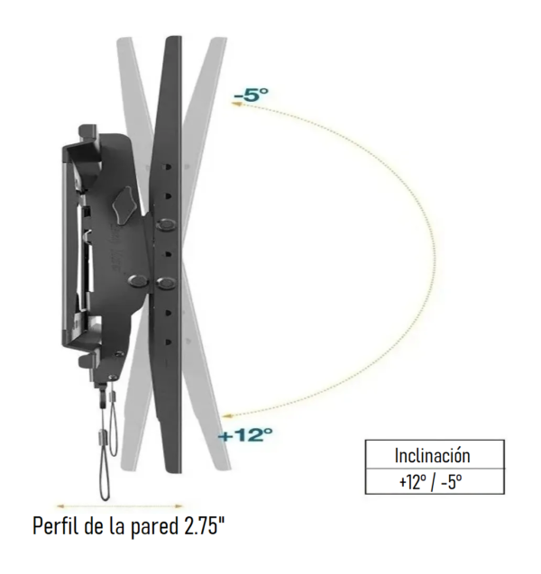 Soporte inclinable - 65 a 100" - Imagen 2