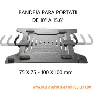 Bandeja para portátil de adaptación vesa